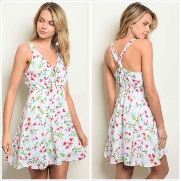 Juna Blue Dresses & Skirts - Floral Mini Dress